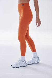 Tangerine Basic Badge High Waist Gym Leggings